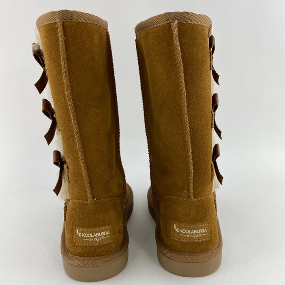 NEW Koolaburra By UGG Victoria Tall Chestnut Boots - Picture 6 of 12